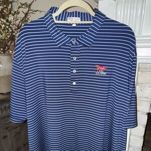Peter Millar Golf 123rd U.S. Open Polo Shirt Los Angeles Country Club XXL